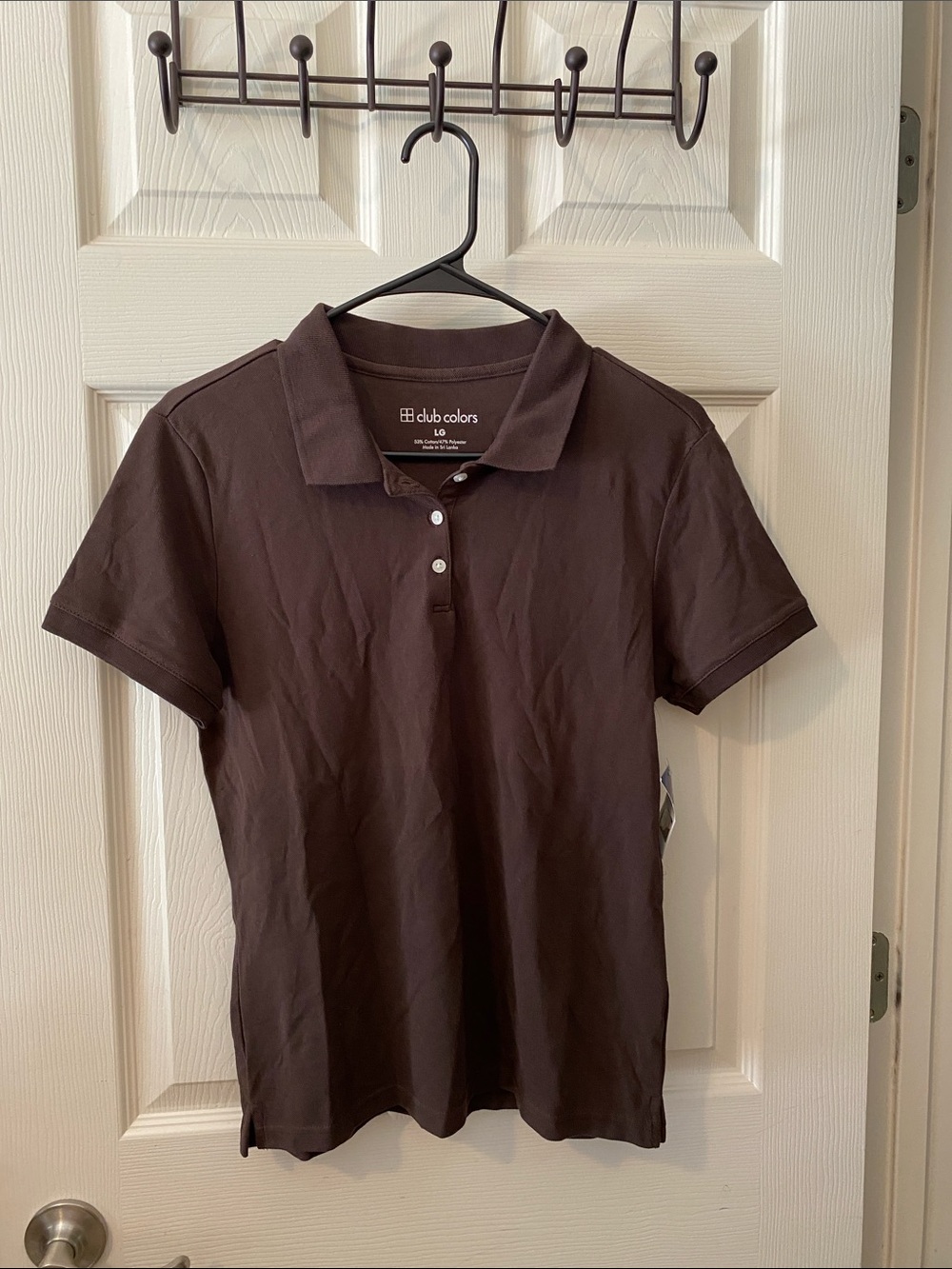 Club Colors Women’s Brown Polo Shirt